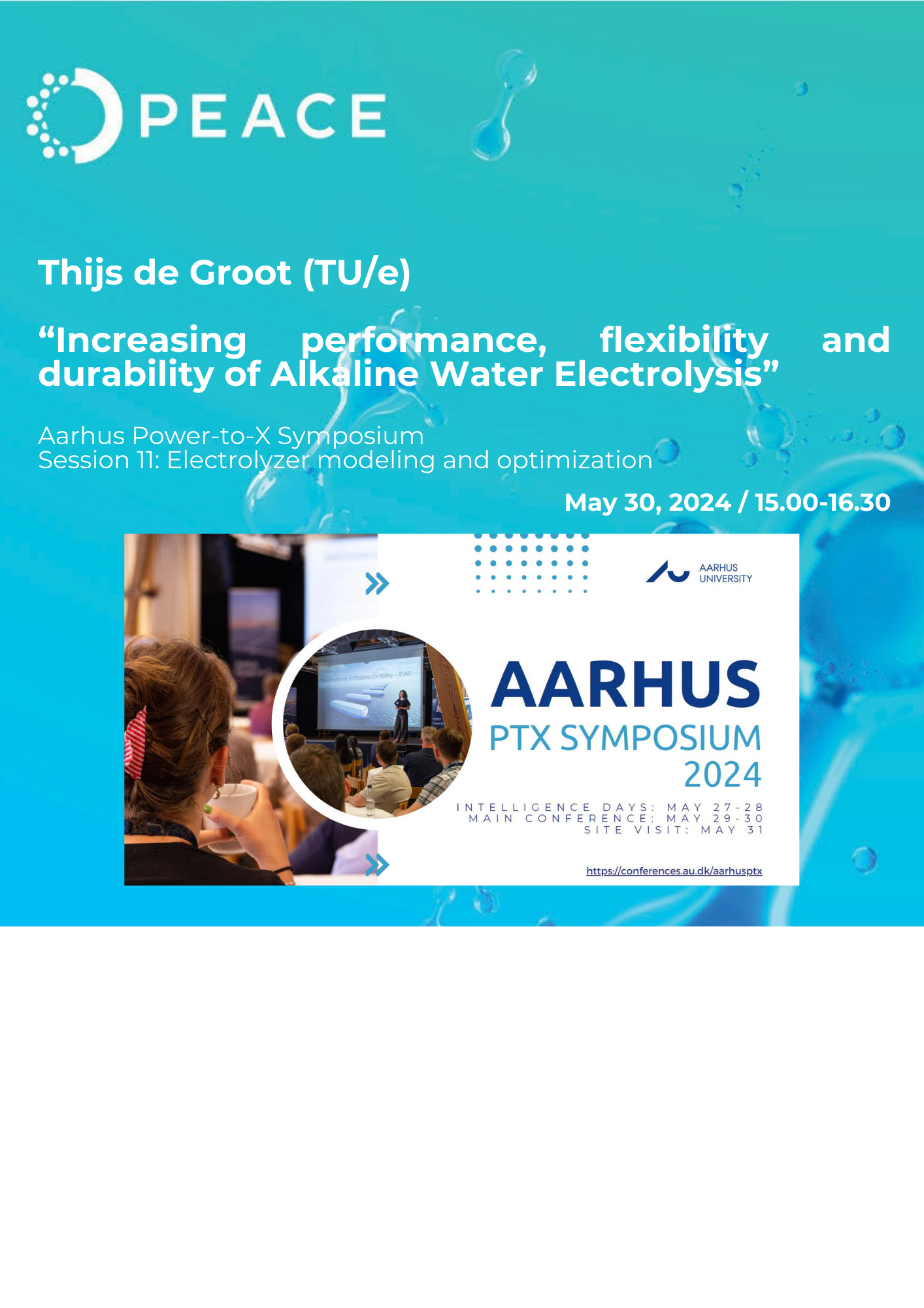 de Groot Aarhus symposium